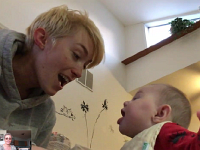 Screen Shot 2017-03-11 at 12.32.38 PM  Pretending to talk like big person